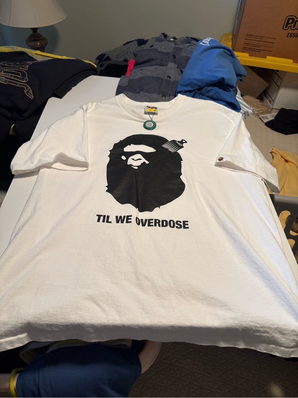 Bape XXL "till we overdose"